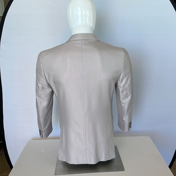 Valentino Sport Jacket Light Silvery Gray 46 Euro 36 US - Picture 9 of 11